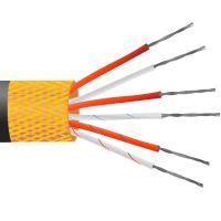 4-kerniges PVC-isoliertes, verzinntes Kupfersieb, PRT-Sensorkabel / -draht