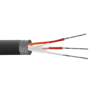 3-Kern-PFA-Isolier, verzinnbeschichteter Kupferschirm, PRT-Sensorkabel / -kabel