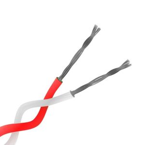 Typ K PFA isoliertes doppeltes verdrilltes Thermoelement-Kabel/Draht (JIS)  7/0,2 mm Strang