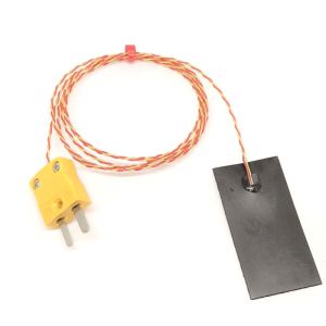 ANSI Typ K Thermoelement mit Magnetleiste, PFA-isoliert mit Miniaturstecker - 1M