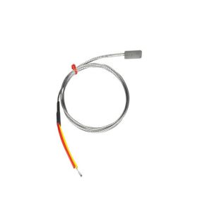 ANSI Leaf Thermoelement, glasfaserisoliertes Kabel mit Edelstahlgeflecht, das in blanken Schwnzen endet - 2 m Lnge