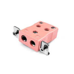 Standard Quick Wire Panel Mount Thermoelement Connector mit Edelstahlhalterung IS-N-SSPFQ Typ N IEC