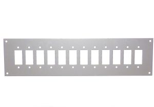 Paneele fr Miniatur-Blendensteckdosen aus Edelstahl (SSPF)