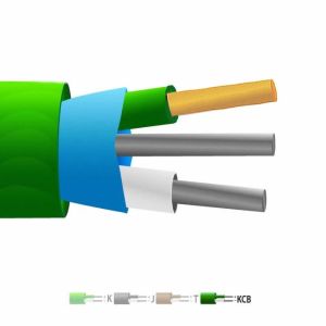 Typ VX (KCB) PVC-isoliertes Mylar-geschirmtes Thermoelementkabel / -draht (IEC)