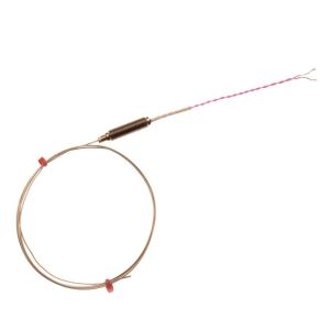 IEC Mineralisoliertes Thermoelement mit Gewindetopf und 100 mm PFA-isoliertem, doppelt verdrilltem IEC-Kabel - Typ N - 1,5 mm x 1000 mm