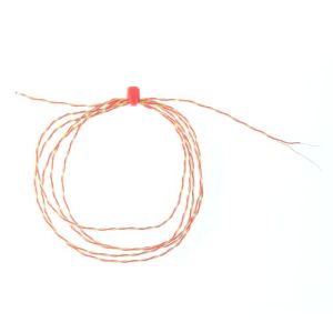 PFA IANSI PFA Isoliertes Thermoelement mit Sichtschutz und blanken Schwnzen - Typ K - 1/0,2 mm Stranggre - 1 m Lnge