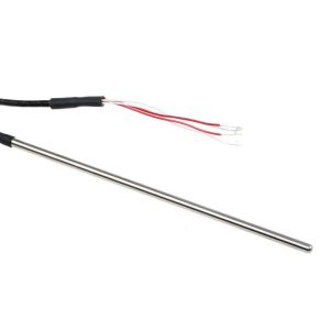 Allzweck-Pt100-Sonde mit PFA-Leitung - Typ PRT - 4,5 mm Sondendurchmesser - 150 mm Sondenlnge - 2 m Kabellnge