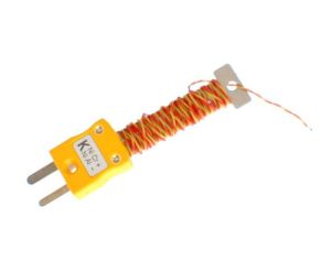 ANSI PFA Cable Tidy Freiliegendes Thermoelement mit montiertem Ministecker - Typ K - 1M