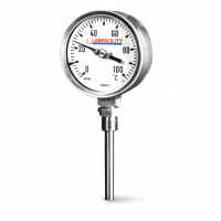Bi-Metall-Thermometer-Temperaturmessgeräte - Bottom Entry Style mit 1/2 "BSP Pocket