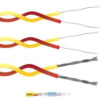 Typ K PFA-isoliertes Doppel-Twisted-Pair-Thermoelementkabel / -draht (ANSI)