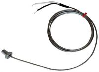 IEC-Bolzen-Thermoelement, Glasfaser-Edelstahl ber geflochtenem Kabel - Typ K, J