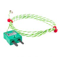IEC Feindraht-Scheiben-Thermoelement, PTFE mit Miniaturstecker - Typ K,J