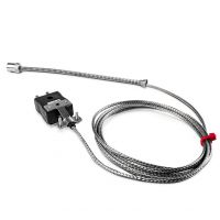IEC Verstellbares Bajonett-Thermoelement, Glasfaser-Edelstahl-Kabel, umflochten - Typ K,J