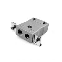 Standard Panel Mount Thermoelement Connector mit Edelstahlhalterung JS-B-SSPF Typ B JIS