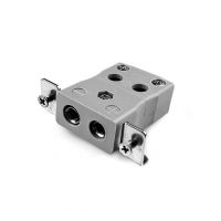 Standard Quick Wire Panel Mount Thermoelement Connector mit Edelstahlhalterung JS-B-SSPFQ Typ B JIS