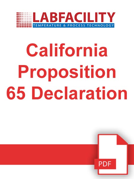 California Proposition 65 Declaration